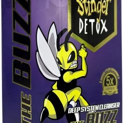 ShopHippo Stinger Detox Buzz 5X Extra Strength Drink – Grape Flavor – 8 FL OZ - 2 Pack