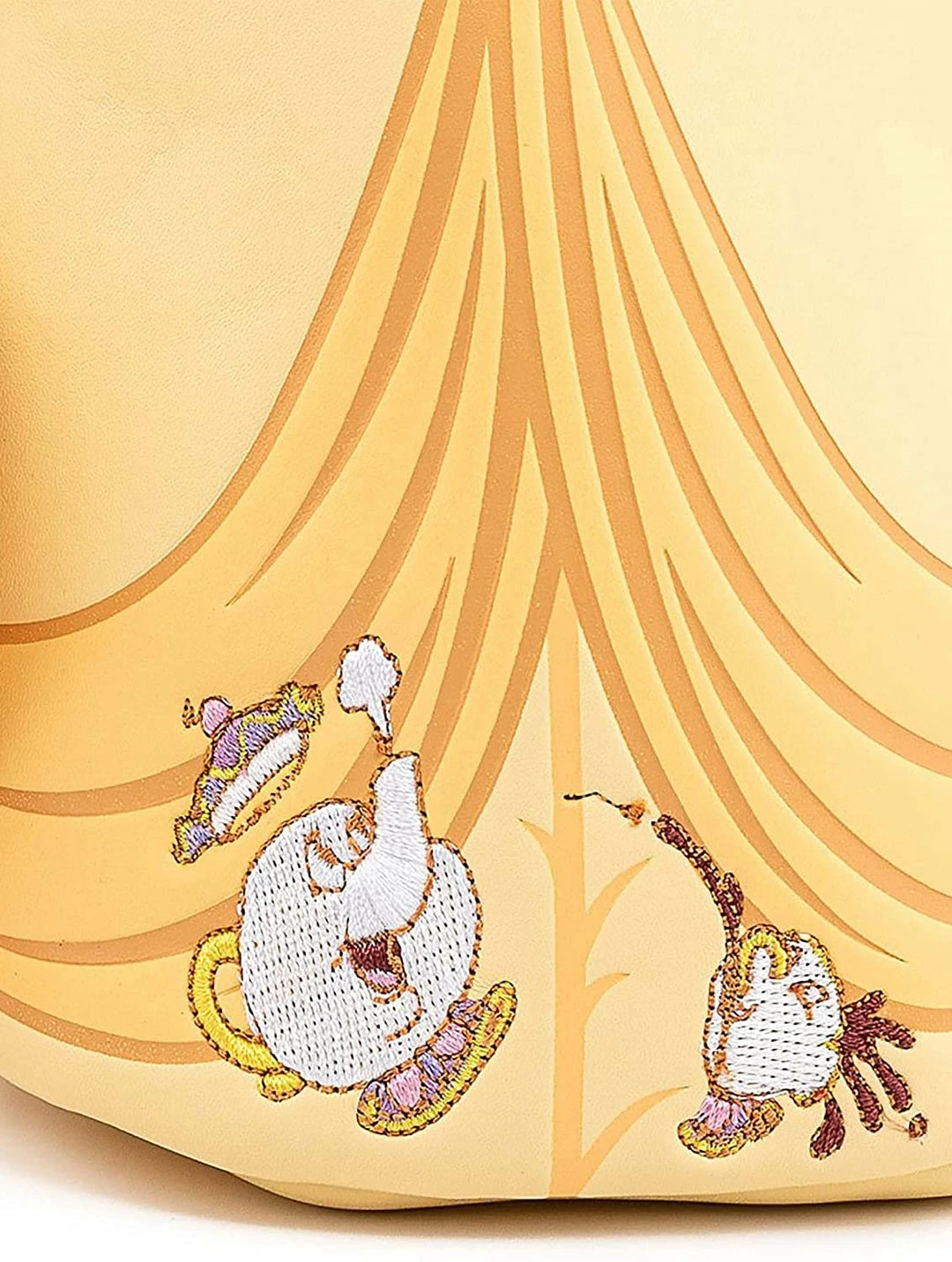 New LOUNGEFLY Disney Beauty And The Beast Belle Cosplay Womens Double Strap Shoulder Bag Purse 6 New LOUNGEFLY Disney Beauty And The Beast Belle Cosplay Womens Double Strap Shoulder Bag Purse