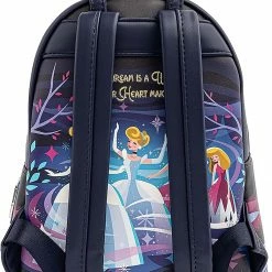LOUNGEFLY Disney Cinderella Castle Series Womens Double Strap Shoulder Bag Purse 9 LOUNGEFLY Disney Cinderella Castle Series Womens Double Strap Shoulder Bag Purse