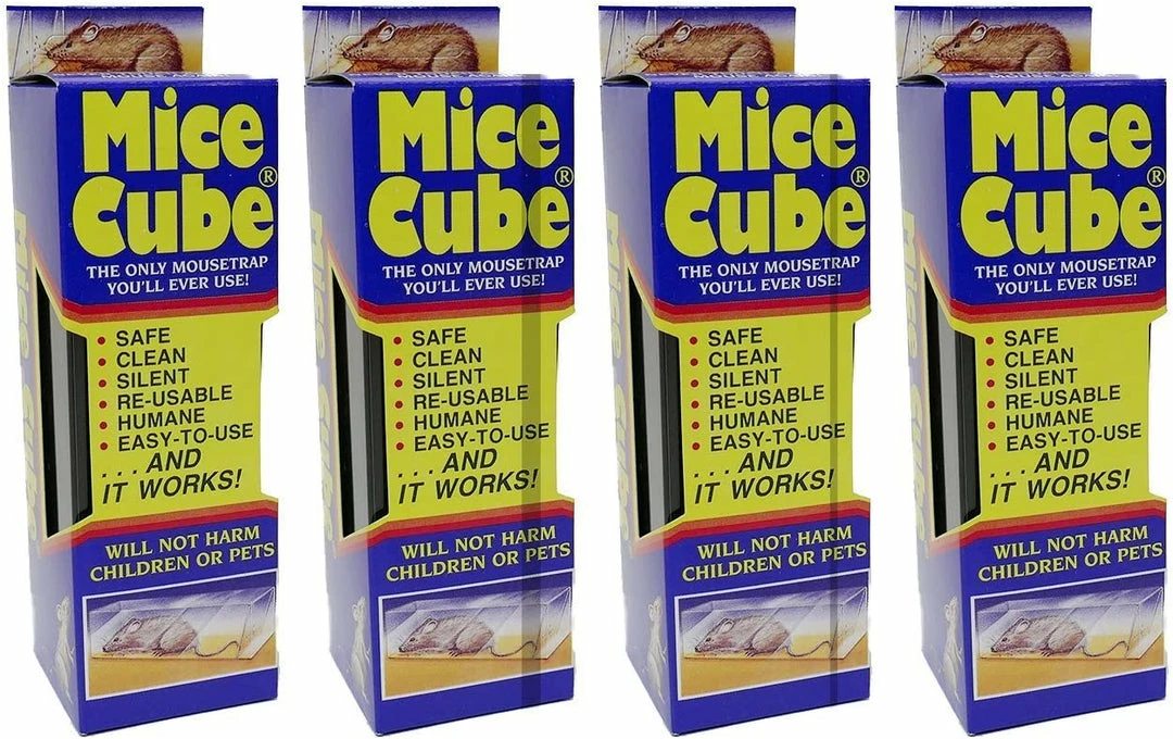 ShopHippo New Mice Cube Reusable Humane Mouse Trap 4 Pack 3 ShopHippo New Mice Cube Reusable Humane Mouse Trap 4 Pack