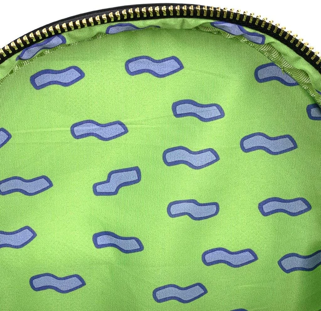 Loungefly Rugrats All Over Print Womens Double Strap Shoulder Bag Purse New 6 Loungefly Rugrats All Over Print Womens Double Strap Shoulder Bag Purse New