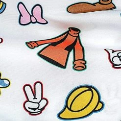 LOUNGEFLY X Disney Sensational 6 Outfits AOP Crossbody Bag New 10 LOUNGEFLY X Disney Sensational 6 Outfits AOP Crossbody Bag New