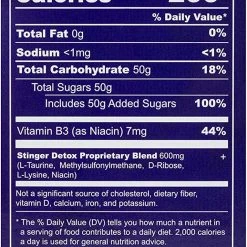 ShopHippo Stinger Detox Buzz 5X Extra Strength Drink – Grape Flavor – 8 FL OZ