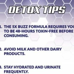 ShopHippo Stinger Detox Buzz 5X Extra Strength Drink – Grape Flavor – 8 FL OZ