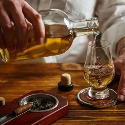 ShopHippo New Gold Glencairn Whisky Glass In Gift Carton