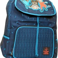 ShopHippo New Loungefly Nightmare Before Christmas Boogie's Boys - Lock, Shock And Barrel Canvas Slouch Backpack
