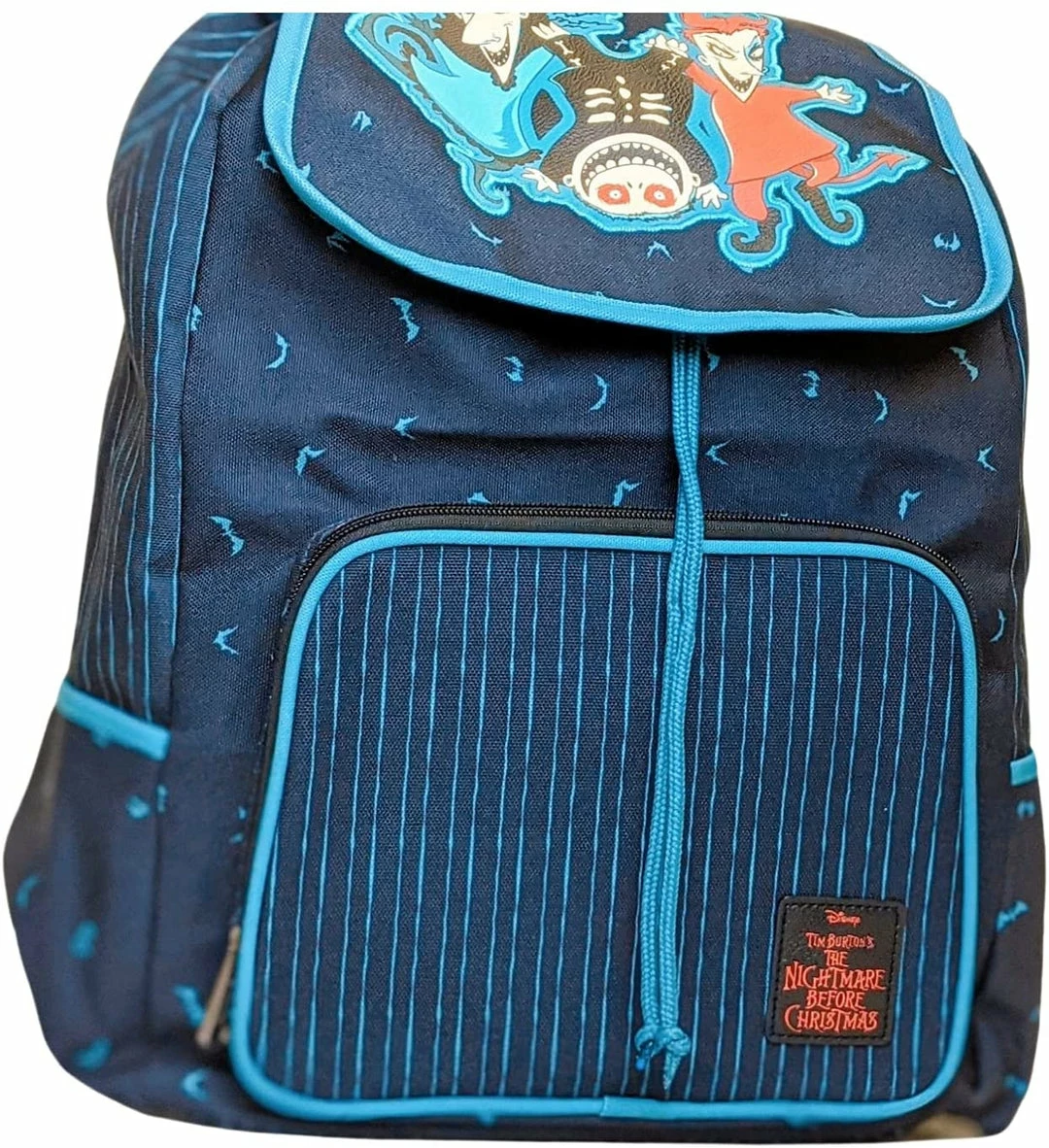 ShopHippo New Loungefly Nightmare Before Christmas Boogie's Boys - Lock, Shock And Barrel Canvas Slouch Backpack 3 ShopHippo New Loungefly Nightmare Before Christmas Boogie's Boys - Lock, Shock And Barrel Canvas Slouch Backpack