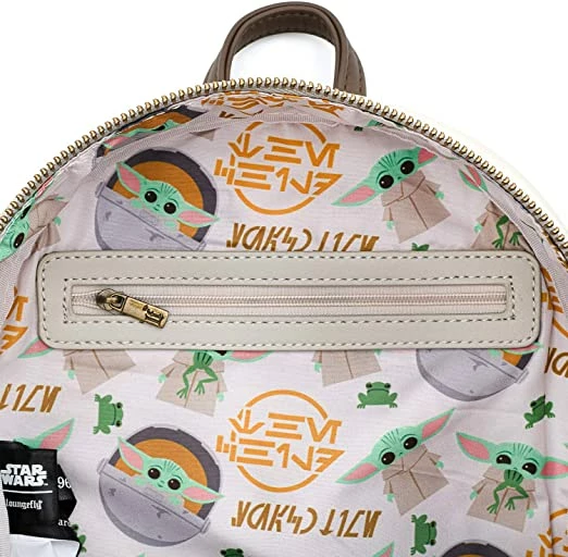 ShopHippo Loungefly Star Wars Baby Yoda The Mandalorian Double Strap Shoulder Bag Purse New 7 ShopHippo Loungefly Star Wars Baby Yoda The Mandalorian Double Strap Shoulder Bag Purse New