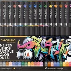 ShopHippo CHAMELEON KIDZâ„¢ Art Products, 15 Chameleon Pens + 10 Chameleon Color Tops (25-Pen Deluxe Set)