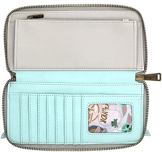LOUNGEFLY Star Wars Baby Yoda The Mandalorian Wallet New 5 LOUNGEFLY Star Wars Baby Yoda The Mandalorian Wallet New