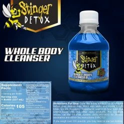ShopHippo Stinger Detox Whole Body Cleanser 1 Hour Extra Strength Drink – Blue Raspberry – 8 FL OZ New 9 ShopHippo Stinger Detox Whole Body Cleanser 1 Hour Extra Strength Drink – Blue Raspberry – 8 FL OZ New