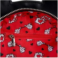New LOUNGEFLY Disney Mickey & Minnie Valentines Crossbody Bag
