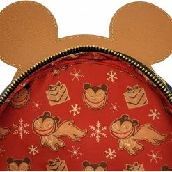 New LOUNGEFLY X Disney Nightmare Before Christmas Gingerbread Scarry Teddy Mini Backpack 8 New LOUNGEFLY X Disney Nightmare Before Christmas Gingerbread Scarry Teddy Mini Backpack