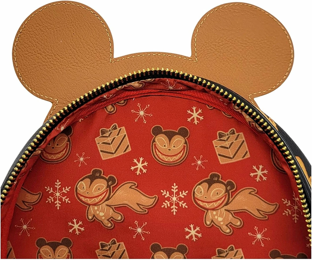 New LOUNGEFLY X Disney Nightmare Before Christmas Gingerbread Scarry Teddy Mini Backpack 5 New LOUNGEFLY X Disney Nightmare Before Christmas Gingerbread Scarry Teddy Mini Backpack