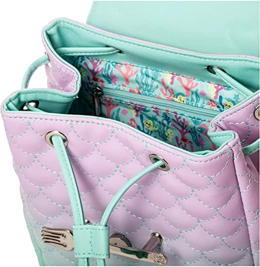 ShopHippo LOUNGEFLY Little Mermaid Ombre Scales Mini Backpack 5 ShopHippo LOUNGEFLY Little Mermaid Ombre Scales Mini Backpack