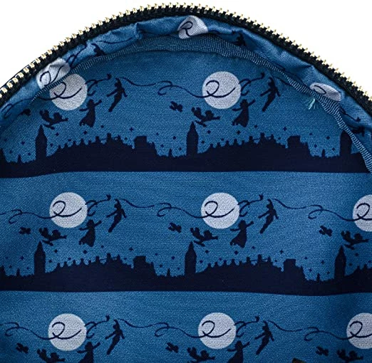 New LOUNGEFLY Peter Pan Second Star Glow Mini Backpack 5 New LOUNGEFLY Peter Pan Second Star Glow Mini Backpack