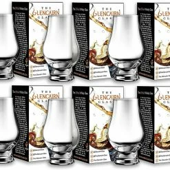 ShopHippo Stolzle Lausitz Glencairn Crystal Whiskey Tasting Glass, Set Of 6 New