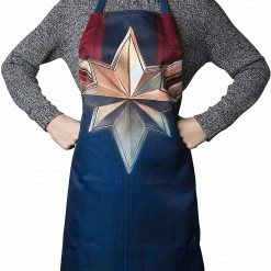 ShopHippo New CAPTAIN MARVEL Kitchen Apron - One Size Fits Most - Super For Avengers Fans Who Like To Bake And Cook - Polyester 8 ShopHippo New CAPTAIN MARVEL Kitchen Apron - One Size Fits Most - Super For Avengers Fans Who Like To Bake And Cook - Polyester