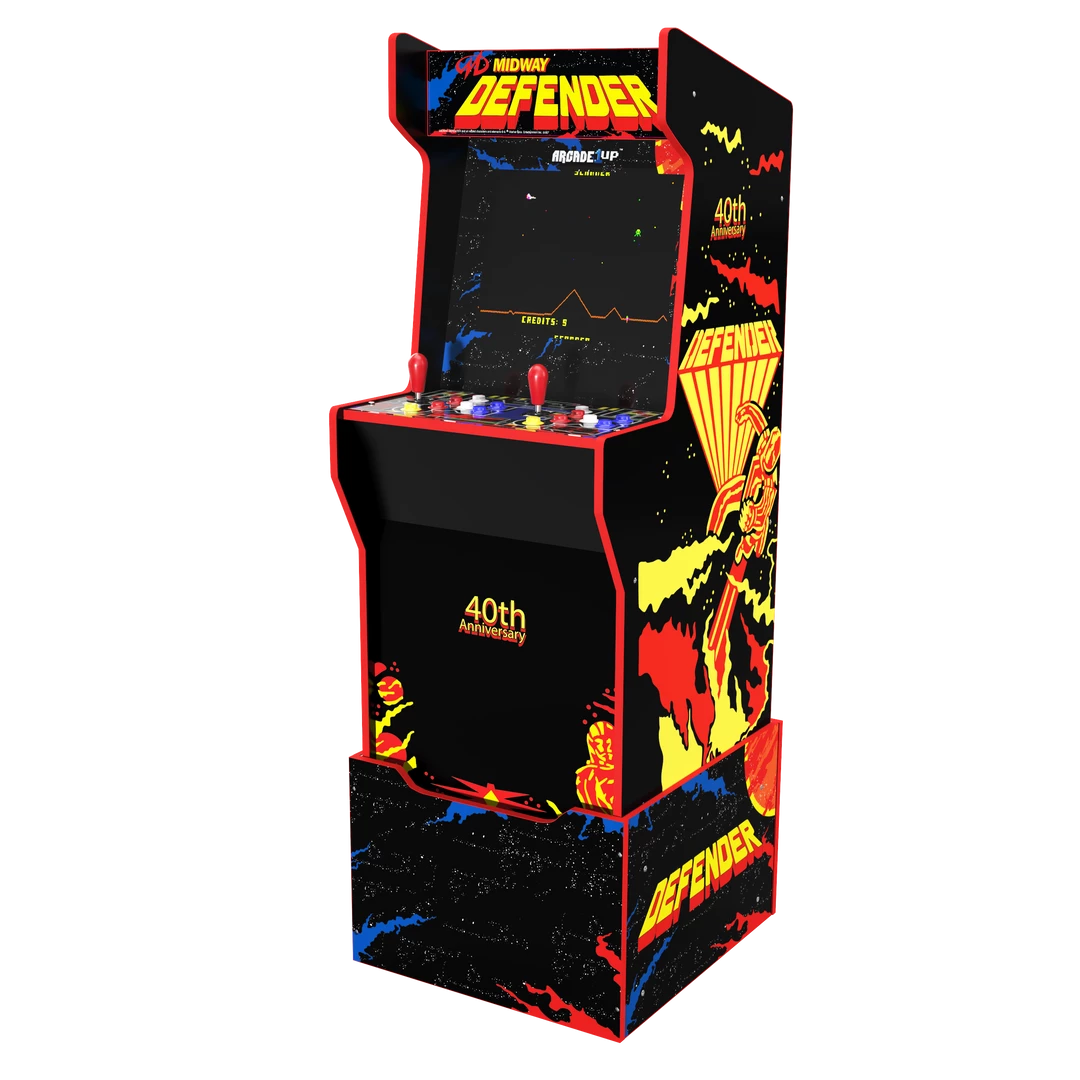 ShopHippo DEFENDER 40th Anniversary 12-IN-1 Midway Legacy Edition Arcade With Licensed Riser, ARCADE1UP New 3 ShopHippo DEFENDER 40th Anniversary 12-IN-1 Midway Legacy Edition Arcade With Licensed Riser, ARCADE1UP New