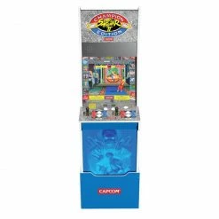 ShopHippo Arcade1UP Street Fighter II Big Blue Arcade With Riser And Exclusive Stool Bundle 15 ShopHippo Arcade1UP Street Fighter II Big Blue Arcade With Riser And Exclusive Stool Bundle