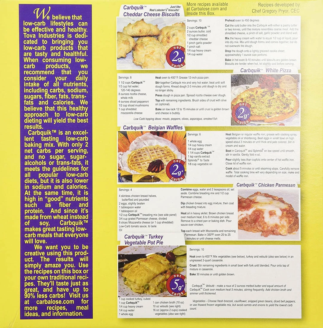 ShopHippo Carbquik Baking Mix, 3 Lb (48 Oz) 4 ShopHippo Carbquik Baking Mix, 3 Lb (48 Oz)