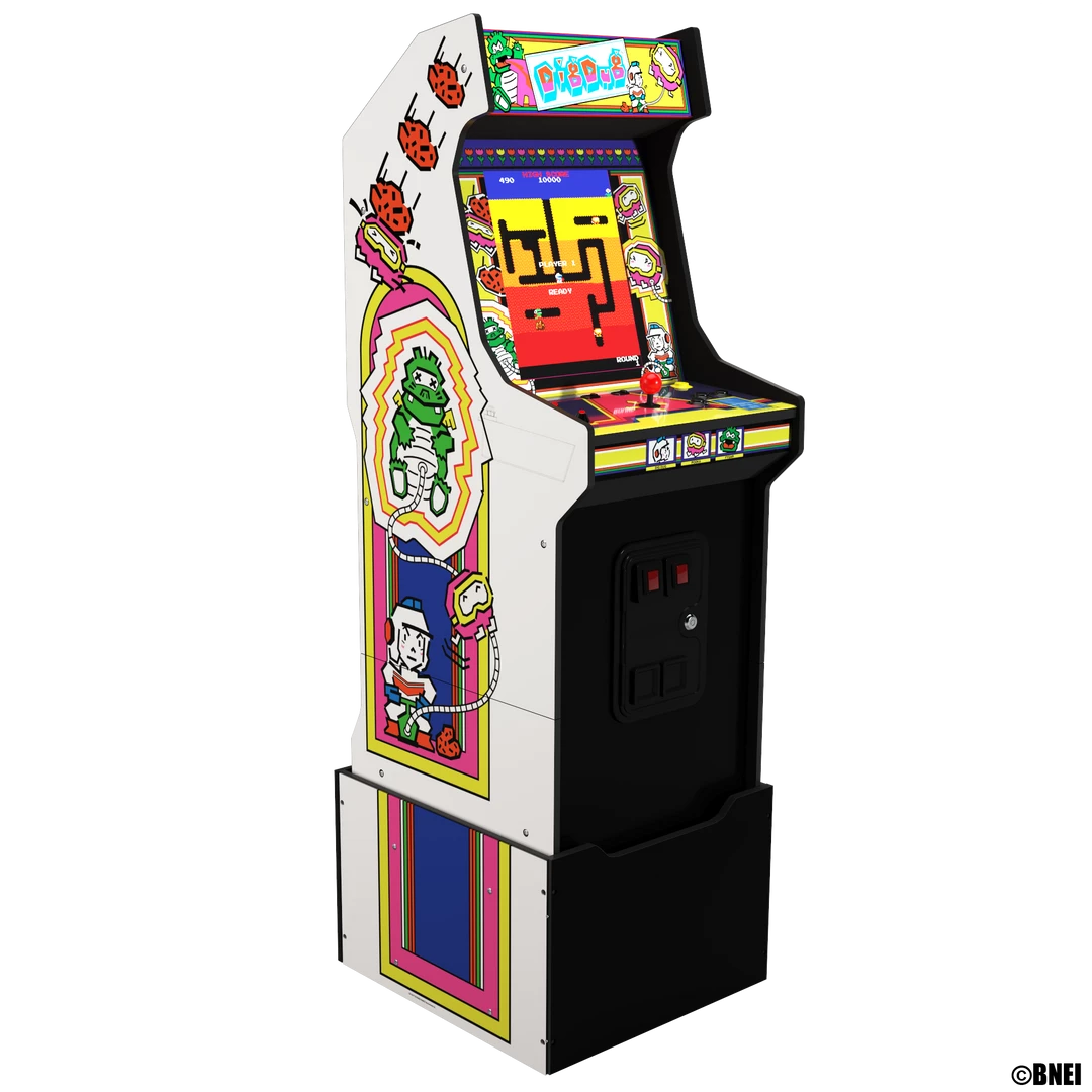 ARCADE1UP BANDAI NAMCO ENTERTAINMENT LEGACY ARCADE GAME DIG DUG EDITION New 4 ARCADE1UP BANDAI NAMCO ENTERTAINMENT LEGACY ARCADE GAME DIG DUG EDITION New