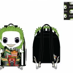 POP BY LOUNGEFLY BEETLEJUICE DANTE'S INFERNO MINI BACKPACK New