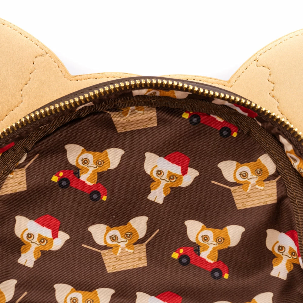 New LOUNGEFLY Gremlins Gizmo Holiday Cosplay Adult Womens Double Strap Shoulder Bag Purse With Removable Hat 5 New LOUNGEFLY Gremlins Gizmo Holiday Cosplay Adult Womens Double Strap Shoulder Bag Purse With Removable Hat