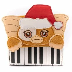 LOUNGEFLY Gremlins Gizmo Holiday Keyboard Wallet