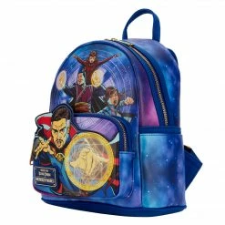 New LOUNGEFLY MARVEL DR STRANGE MULTIVERSE MINI BACKPACK
