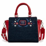 New LOUNGEFLY Marvel Captain America 80th Anniversary Floral Shield Crossbody 4 New LOUNGEFLY Marvel Captain America 80th Anniversary Floral Shield Crossbody