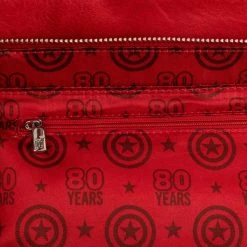New LOUNGEFLY Marvel Captain America 80th Anniversary Floral Shield Crossbody 12 New LOUNGEFLY Marvel Captain America 80th Anniversary Floral Shield Crossbody