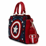 New LOUNGEFLY Marvel Captain America 80th Anniversary Floral Shield Crossbody 6 New LOUNGEFLY Marvel Captain America 80th Anniversary Floral Shield Crossbody