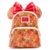 Loungefly Disney Christmas Gingerbread AOP Womens Double Strap Shoulder Bag Purse With Ears Headband New