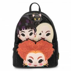 New LOUNGEFLY Disney Hocus Pocus Sanderson Sisters Mini Backpack