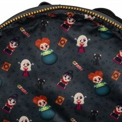 New LOUNGEFLY Disney Hocus Pocus Sanderson Sisters Mini Backpack 12 New LOUNGEFLY Disney Hocus Pocus Sanderson Sisters Mini Backpack