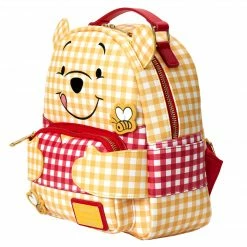 New LOUNGEFLY Disney Winnie The Pooh Gingham Womens Double Strap Shoulder Bag Purse 12 New LOUNGEFLY Disney Winnie The Pooh Gingham Womens Double Strap Shoulder Bag Purse