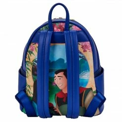 New LOUNGEFLY Disney Mulan Castle Light Up Mini Backpack Mulan One Size 10 New LOUNGEFLY Disney Mulan Castle Light Up Mini Backpack Mulan One Size