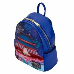 New LOUNGEFLY Disney Mulan Castle Light Up Mini Backpack Mulan One Size 12 New LOUNGEFLY Disney Mulan Castle Light Up Mini Backpack Mulan One Size