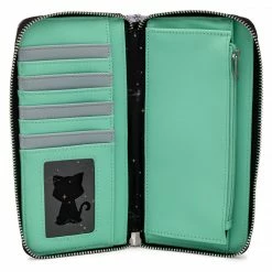LOUNGEFLY Disney Hocus Pocus Scene Aop Ziparound Wallet New 10 LOUNGEFLY Disney Hocus Pocus Scene Aop Ziparound Wallet New