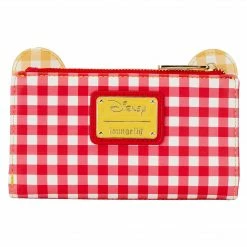 New LOUNGEFLY DISNEY WINNIE THE POOH GINGHAM WALLET