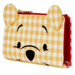 New LOUNGEFLY DISNEY WINNIE THE POOH GINGHAM WALLET 9 New LOUNGEFLY DISNEY WINNIE THE POOH GINGHAM WALLET