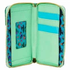 LOUNGEFLY DISNEY JUNGLE BOOK BARE NECESSITIES ZIP AROUND WALLET New