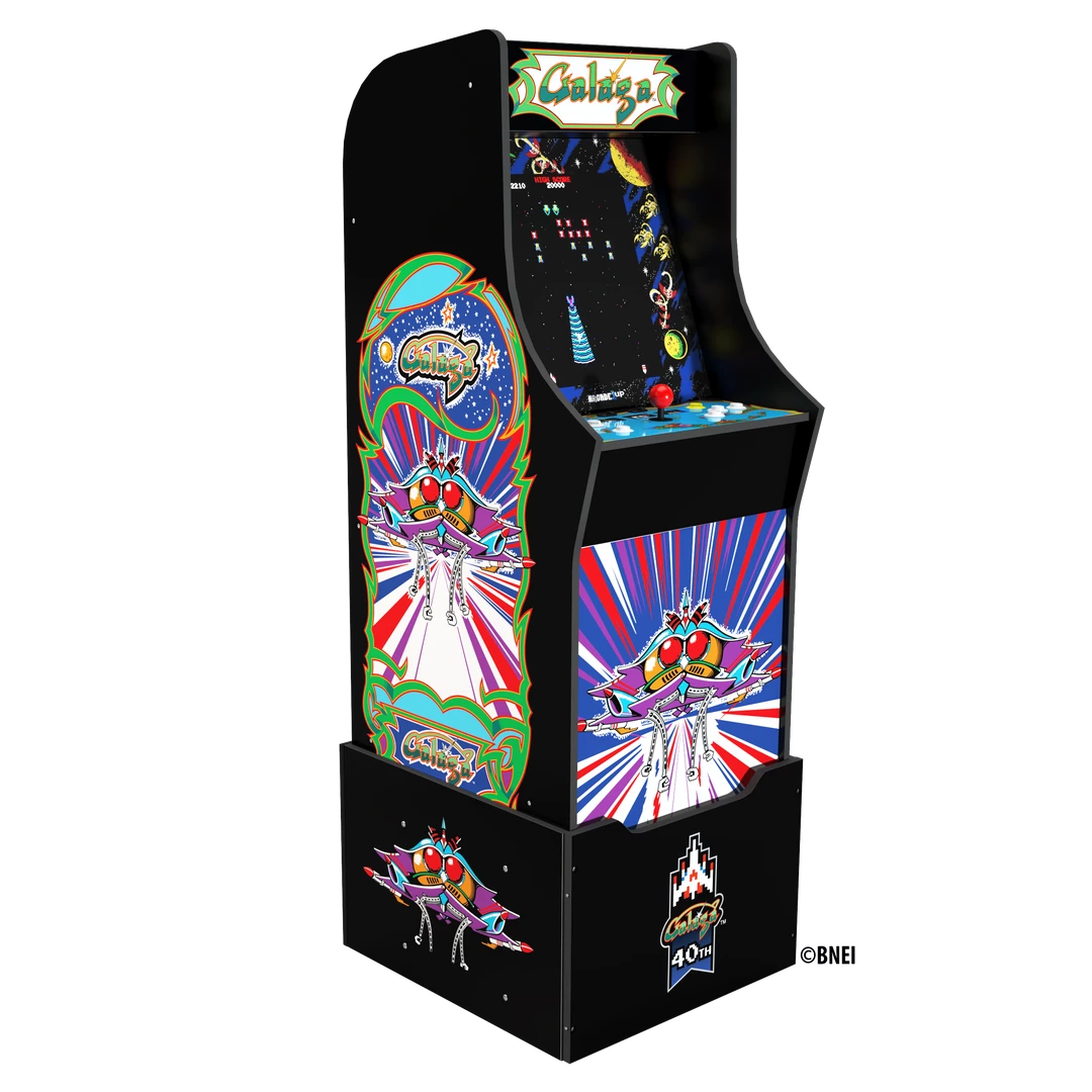 ShopHippo GALAGA 40th Anniversary 12-IN-1 Bandai Namco Legacy Edition Arcade With Licensed Riser, ARCADE1UP New 4 ShopHippo GALAGA 40th Anniversary 12-IN-1 Bandai Namco Legacy Edition Arcade With Licensed Riser, ARCADE1UP New