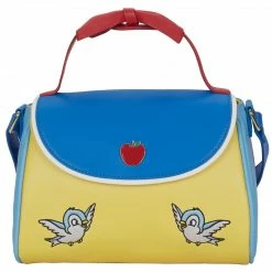 LOUNGEFLY DISNEY SNOW WHITE COSPLAY BOW HANDBAG