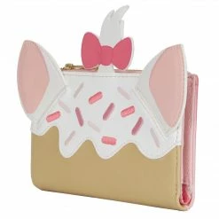 LOUNGEFLY DISNEY MARIE SWEETS FLAP WALLET 9 LOUNGEFLY DISNEY MARIE SWEETS FLAP WALLET