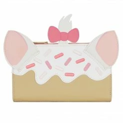 LOUNGEFLY DISNEY MARIE SWEETS FLAP WALLET