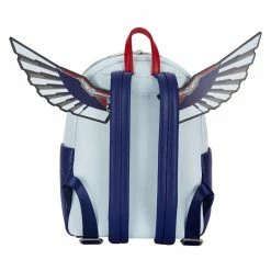 New LOUNGEFLY MARVEL FALCON CAPTAIN AMERICA COSPLAY MINI BACKPACK 8 New LOUNGEFLY MARVEL FALCON CAPTAIN AMERICA COSPLAY MINI BACKPACK