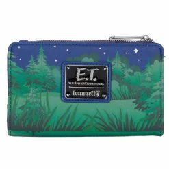 New LOUNGEFLY ET FLOWER POT FLAP WALLET