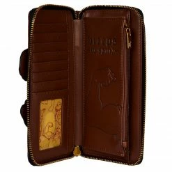 LOUNGEFLY Disney Villains Scene Gaston Ziparound Wallet New 8 LOUNGEFLY Disney Villains Scene Gaston Ziparound Wallet New